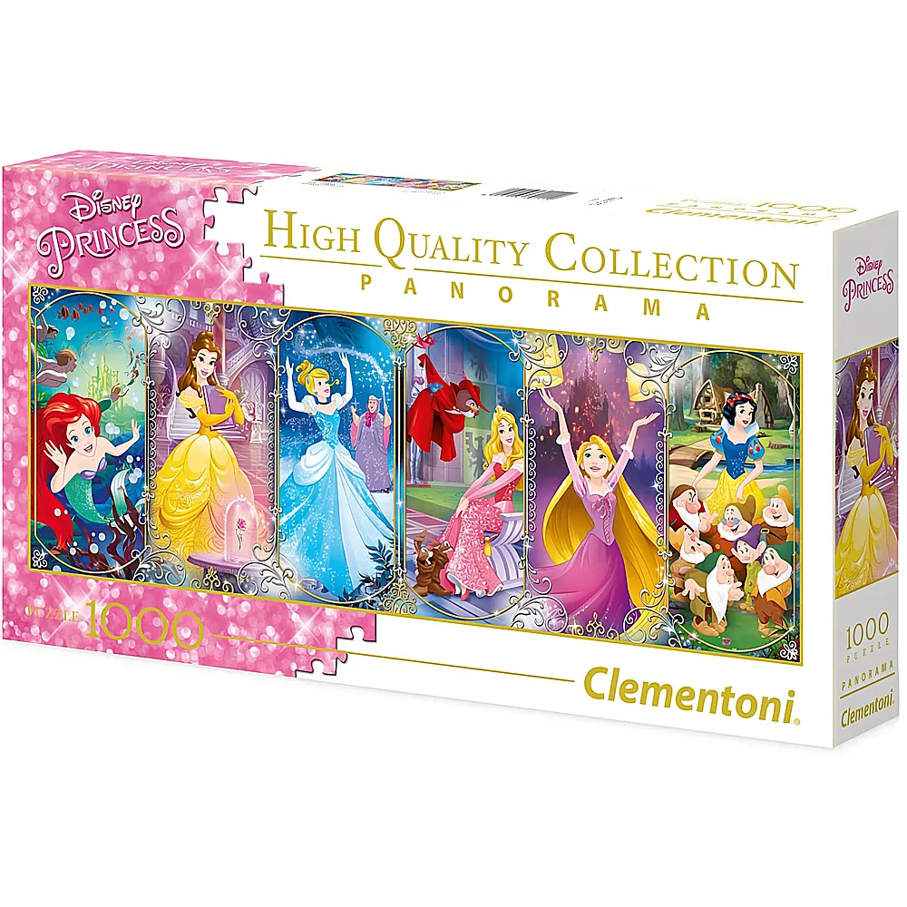 Clementoni Puzzle High Quality Collection Panorama Disney Princess Disney Classic