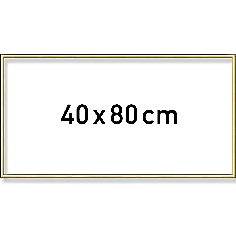 Schipper Malen nach Zahlen Alurahmen Gold 40x80cm