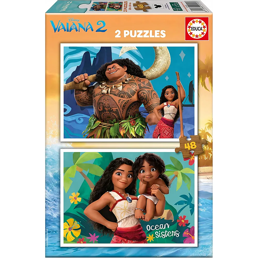 Educa Puzzle Vaiana 2 48Teile