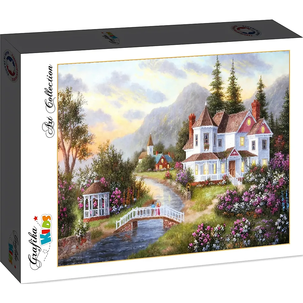 Grafika Puzzle Art Collection Dennis Lewan Grafika Kids Angels of the Evening - 12 Teile