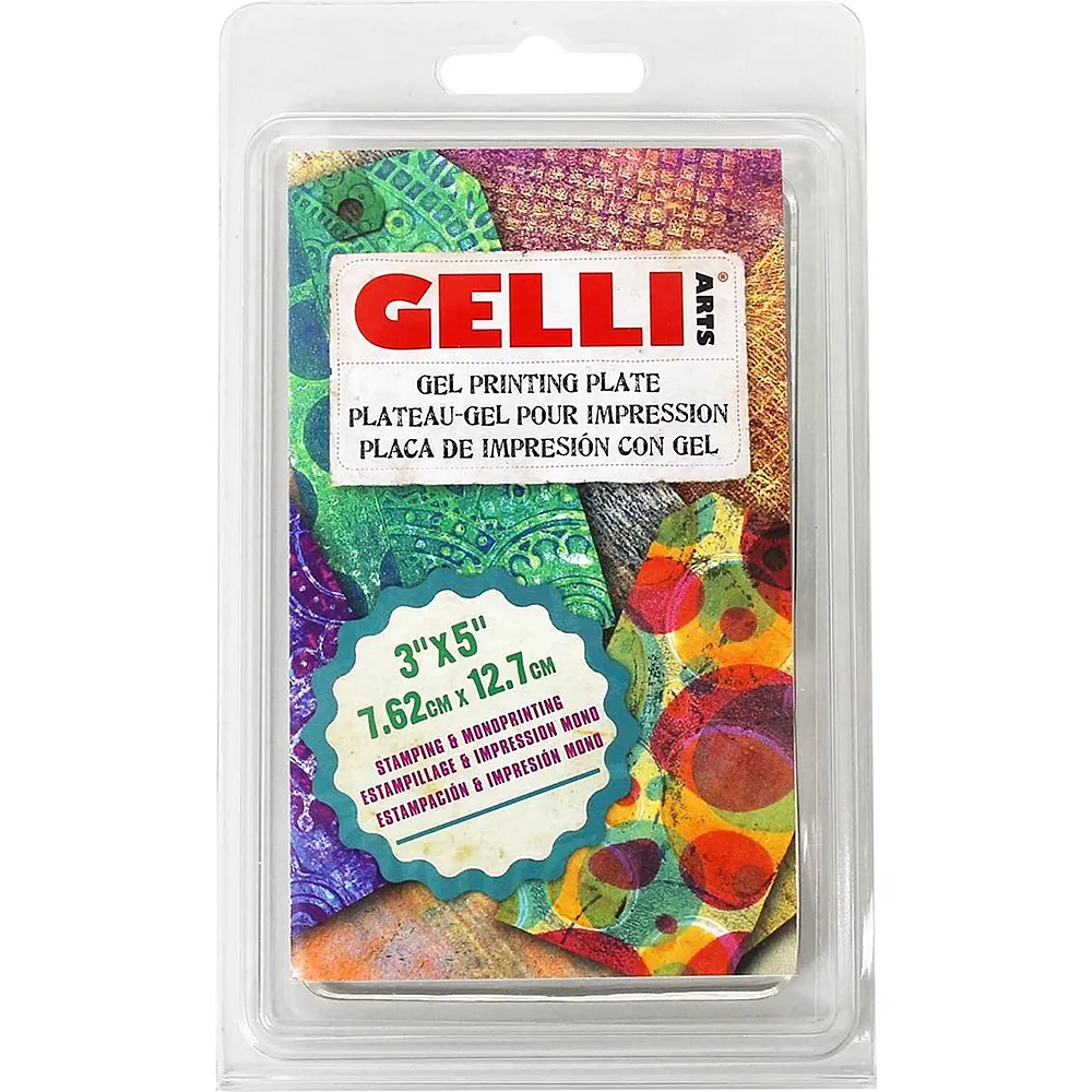 Gelli Arts Gelli Plate - Druckplatten 7.6x12.7cm - Suche