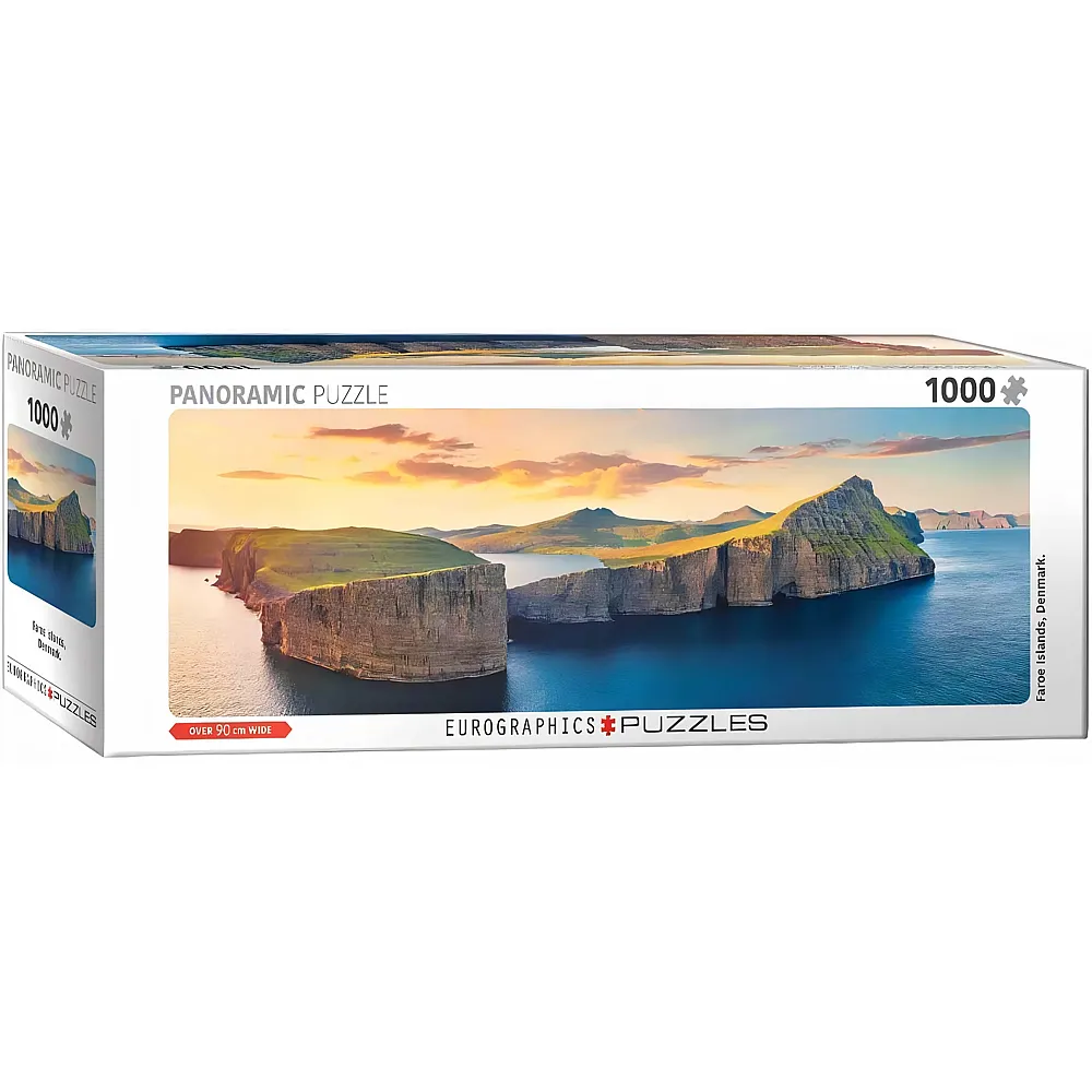 Eurographics Puzzle Panorama Faroer Inseln - 1000 Teile