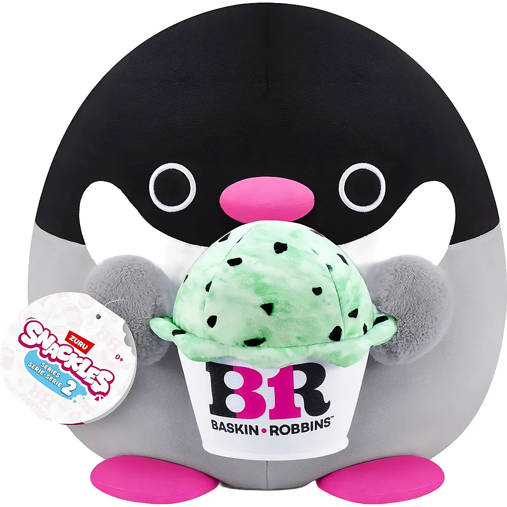 Zuru Snackles Penguin Baskin Robbin 40cm