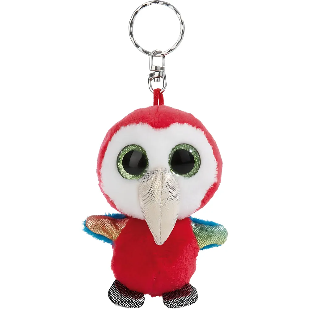 Nici Glubschis Schl�sselanh�nger Papagei Pelotti - 9 cm
