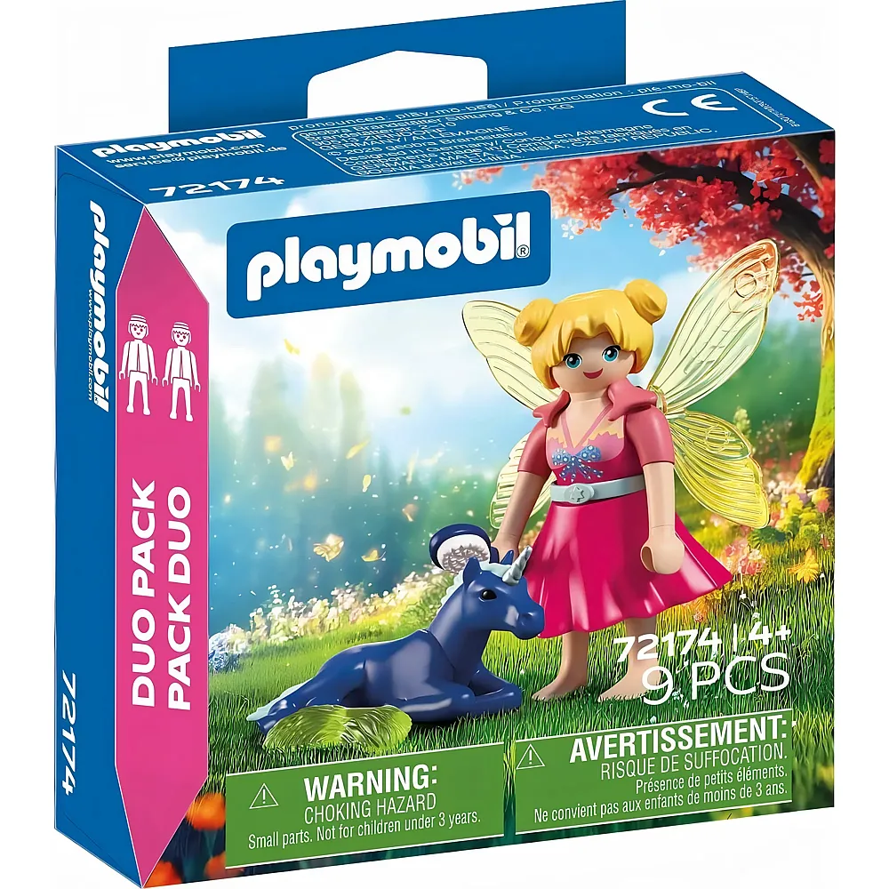 PLAYMOBIL DuoPack Fee mit Einhornfohlen 72174 | Elfen & Fabelwesen