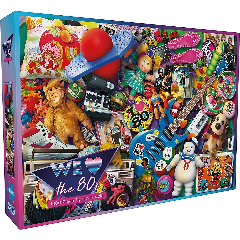 Gibsons Puzzle Wir lieben die 80er Jahre - 1000 Teile