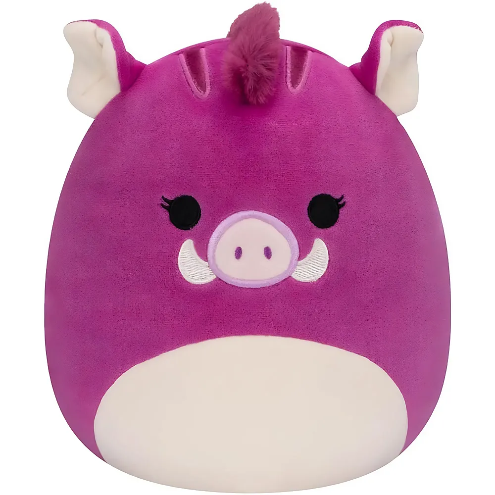 Squishmallows Pl�sch Jenna das violette Wildschwein - 19 cm