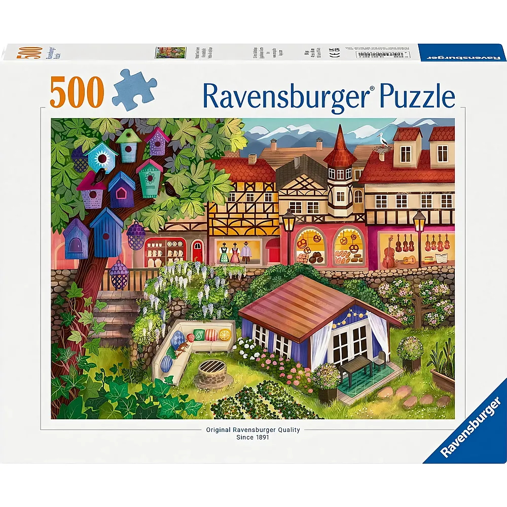 Ravensburger Puzzle Kleinstadtidylle - 500 Teile