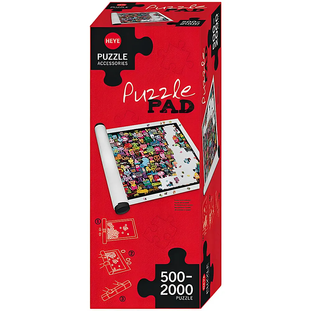 HEYE Puzzlematte Weiss 500-2000