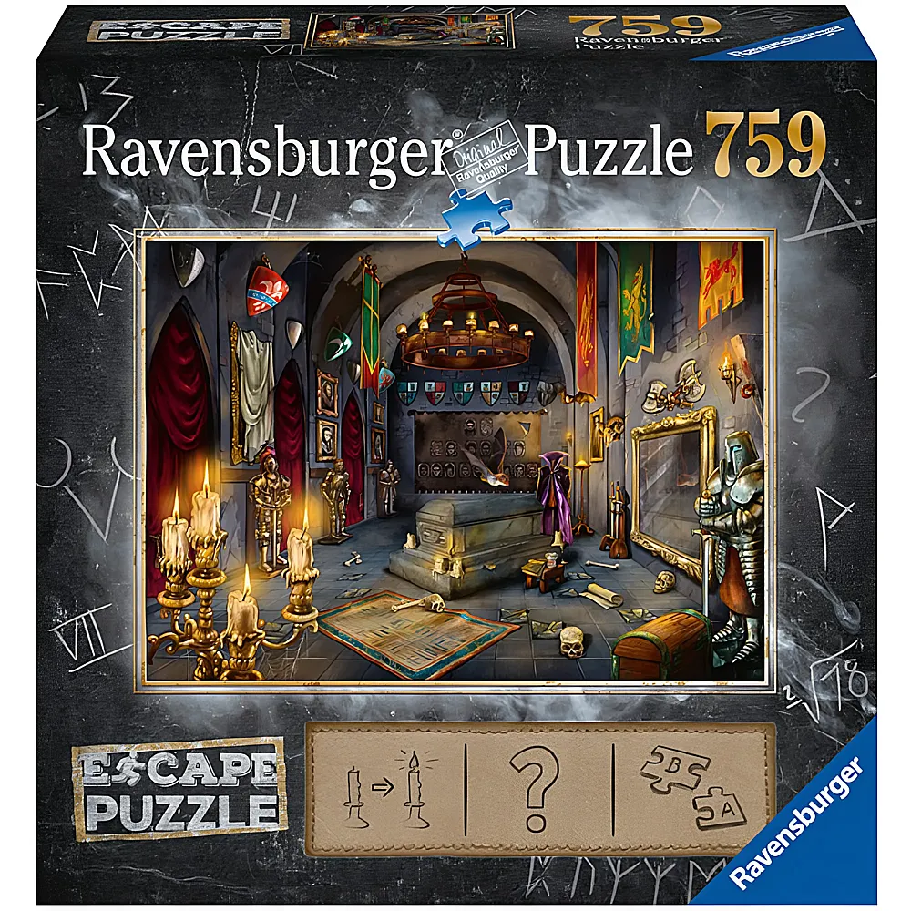 Ravensburger Puzzle Escape Vampire Castle 759Teile