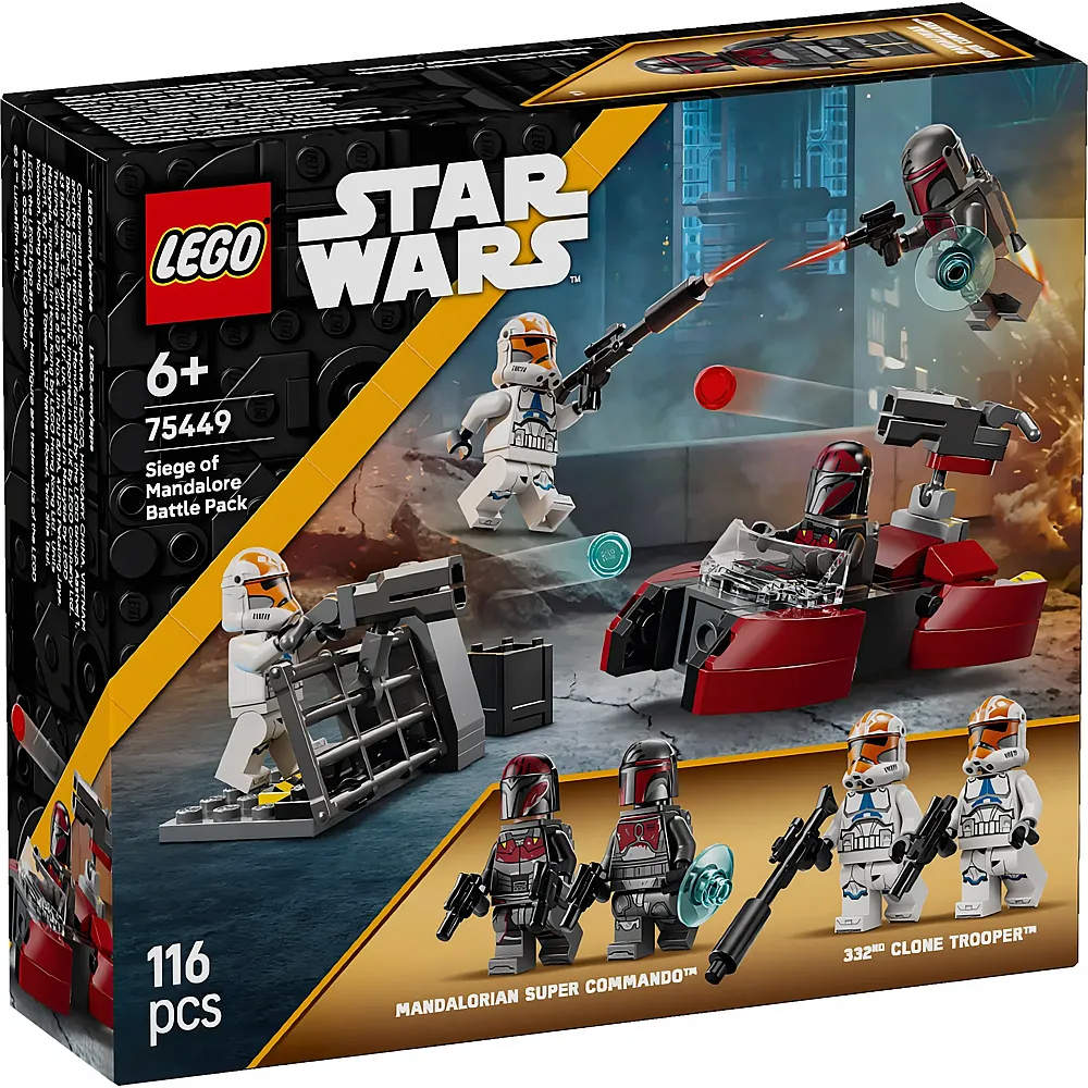 LEGO Star Wars Belagerung von Mandalore Battle Pack 75449