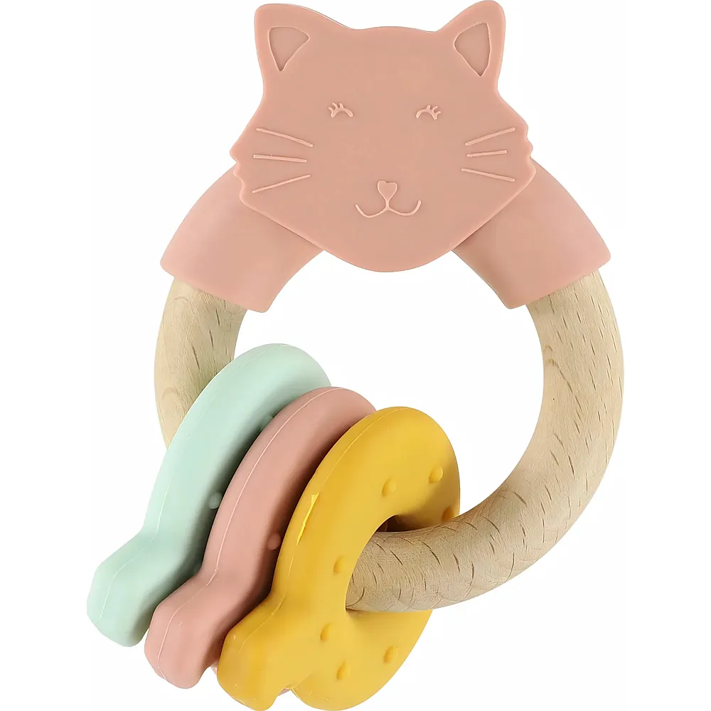 Trixie Mrs. Katze Greifling aus Holz & Silikon