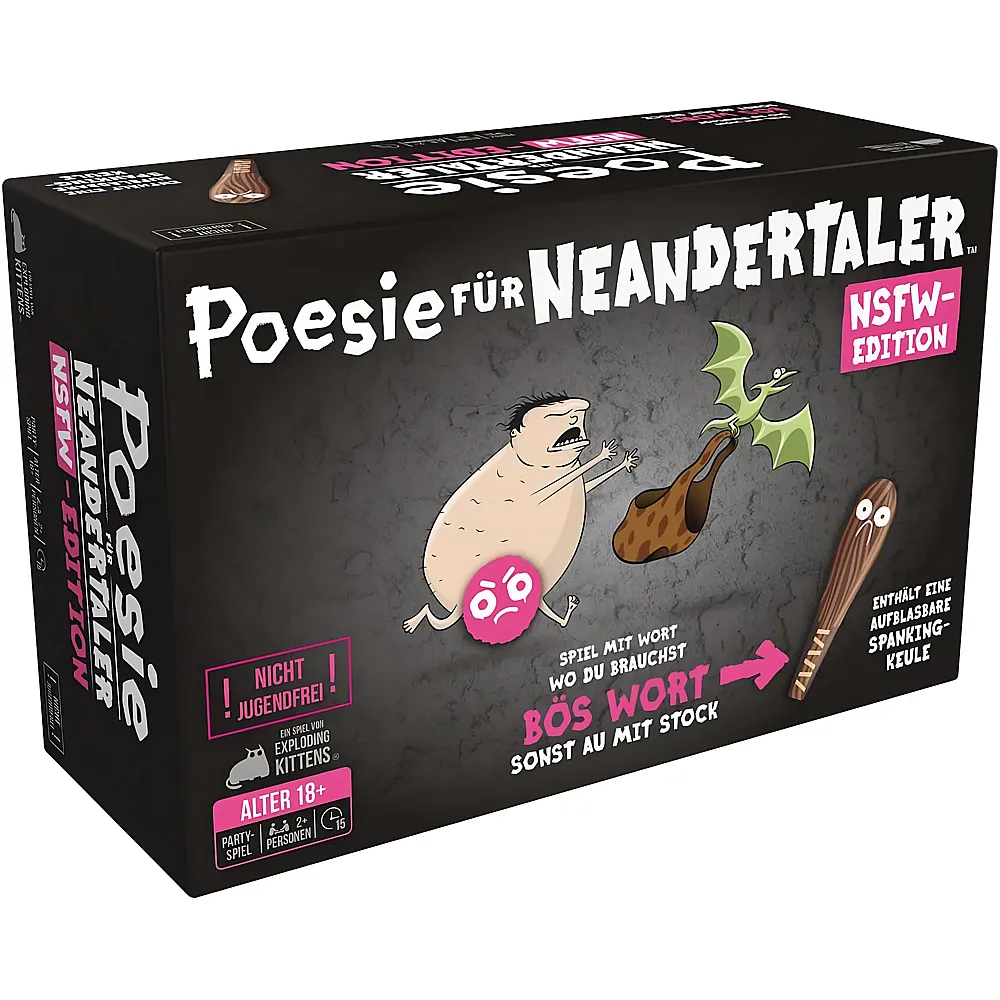 Exploding Kittens Poesie f�r Neandertaler NSFW-Edition