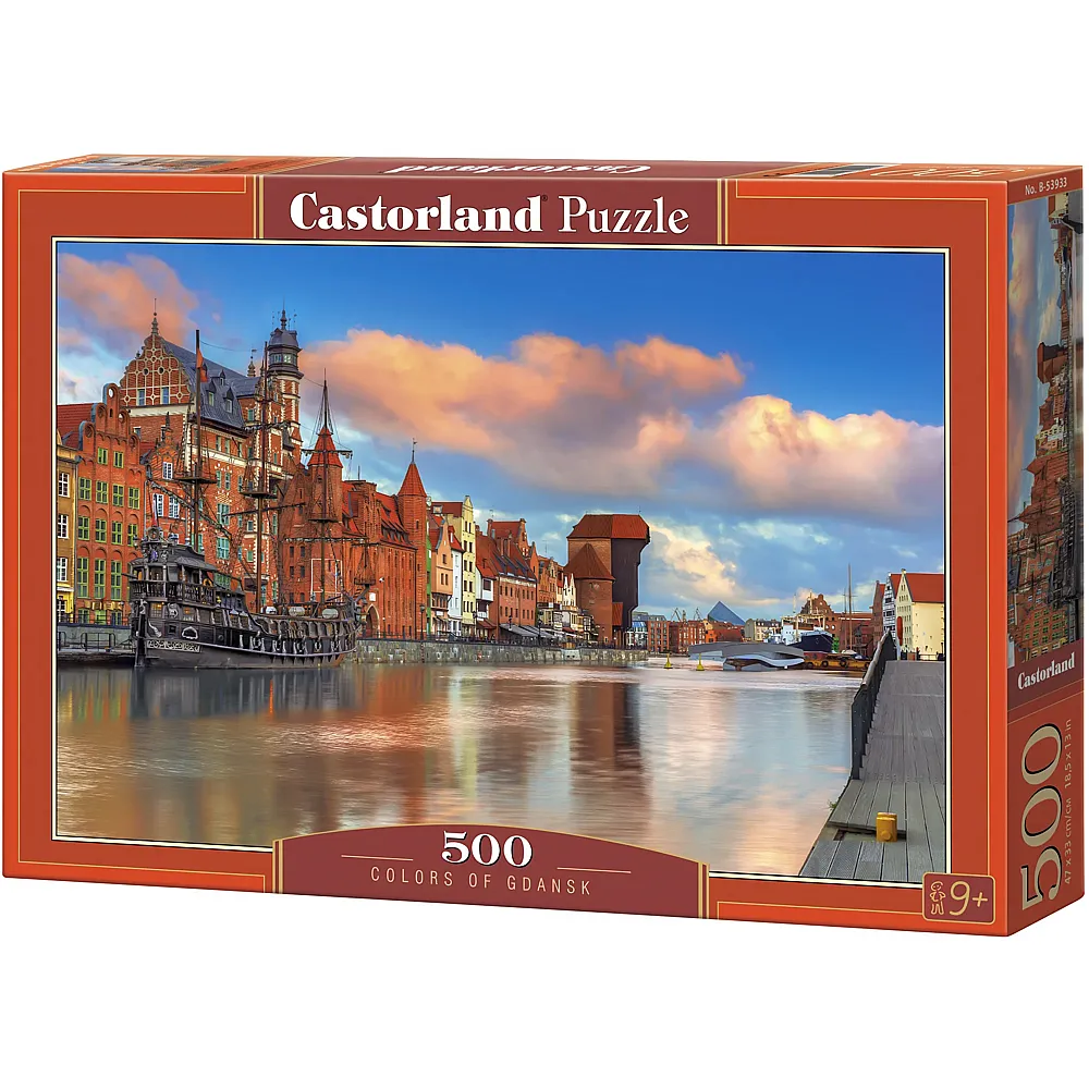 Castorland Puzzle Die Farben Danzigs - 500 Teile