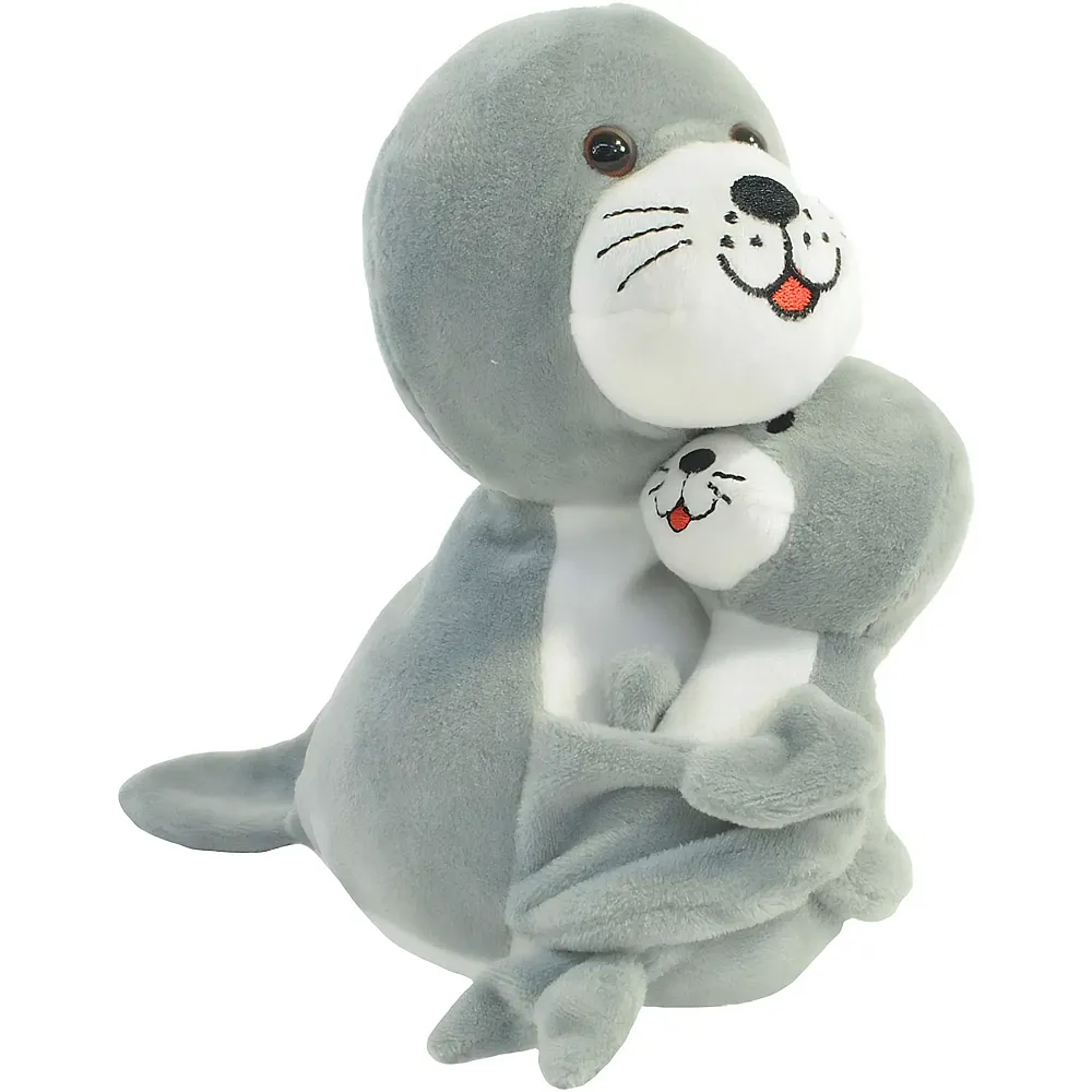 K�gler Labertier Phoque Sally et b�b� Malte avec fonction de lecture - 18 cm