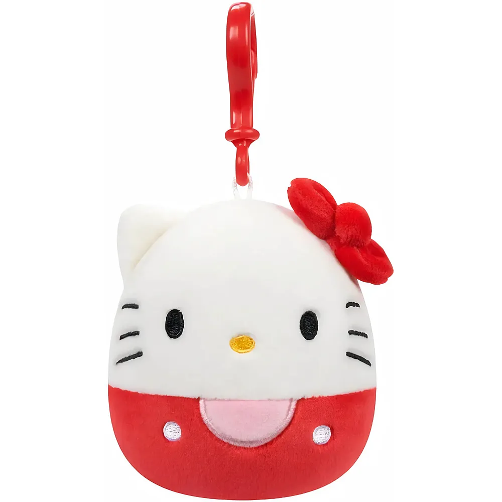 Squishmallows Sanrio Little Plush Clip On - Hello Kitty