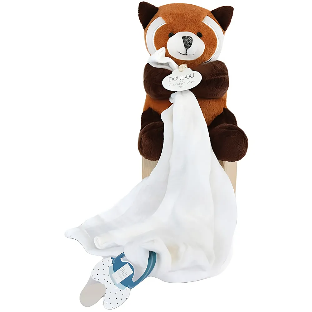 Doudou et Compagnie Unicef Roter Panda Schmusetuch 12cm