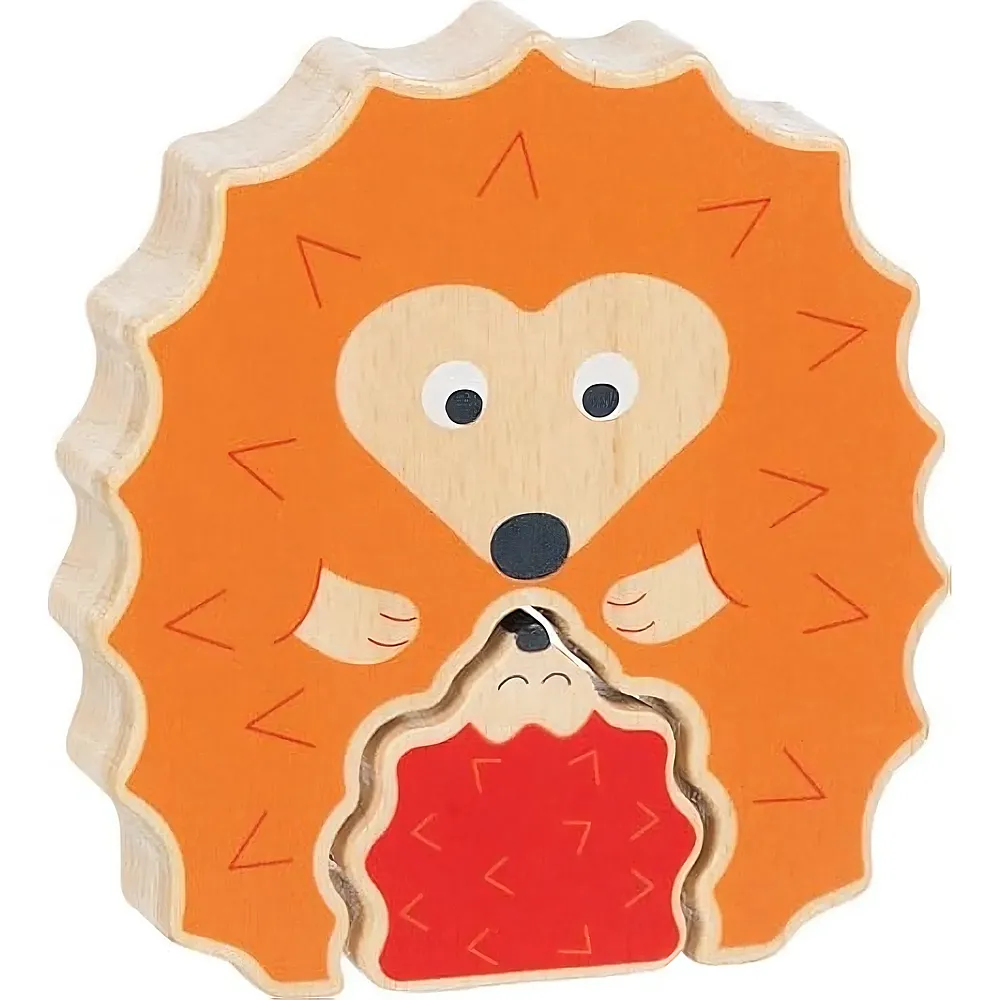 Goki Aufstellpuzzle Igel - 2 Teile