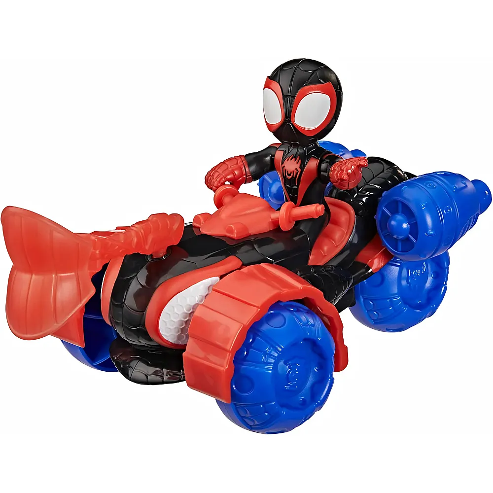 Hasbro Miles &39;Spin&39; Morales Techno-Racer Actionfigur