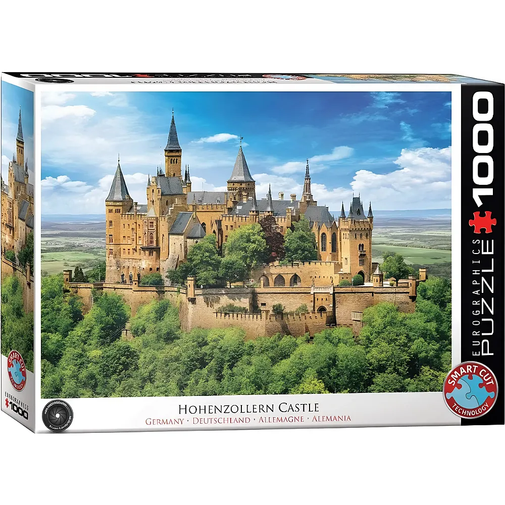 Eurographics Puzzle Burg Hohenzollern, Deutschland - 1000 Teile