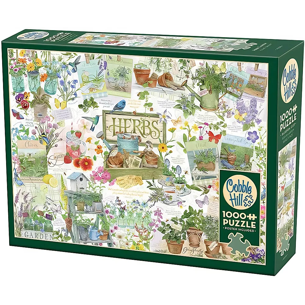 Cobble Hill Puzzle Kr�utergarten - 1000 Teile