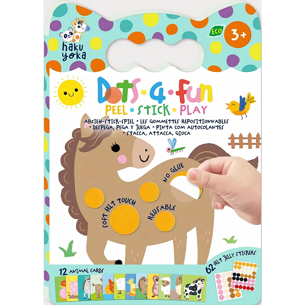 Hakuyoka Abzieh-Stick-Spiel Bauernhof