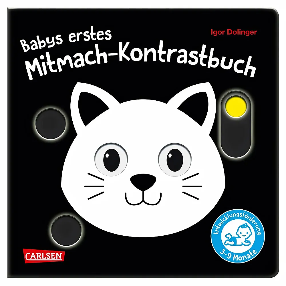 Carlsen Babys erstes Mitmach-Kontrastbuch