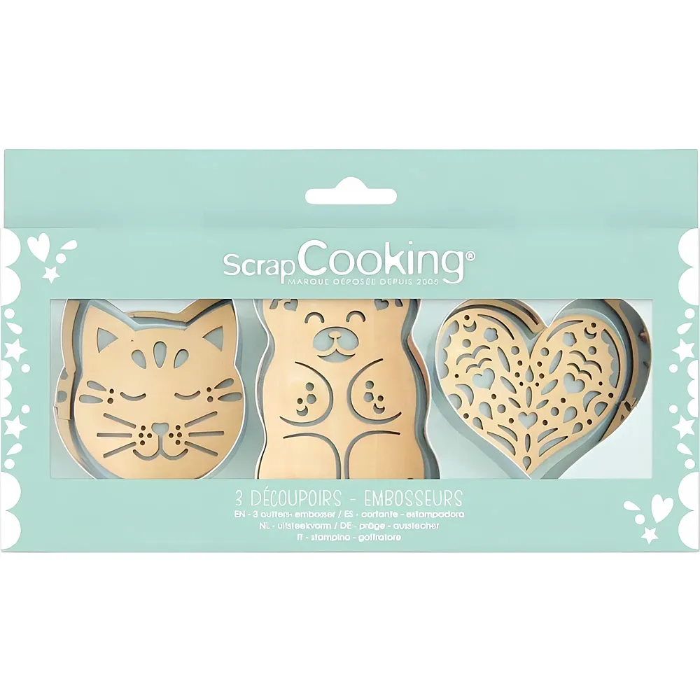 ScrapCooking Set Ausstecher + Pr�ger