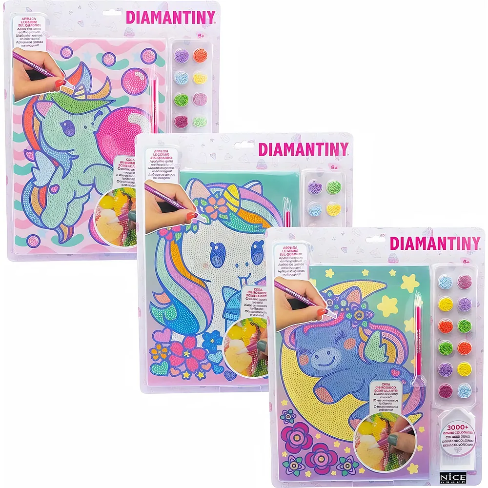 Nice Group Diamantiny Bastelset ass. Alter 6+, kawaii