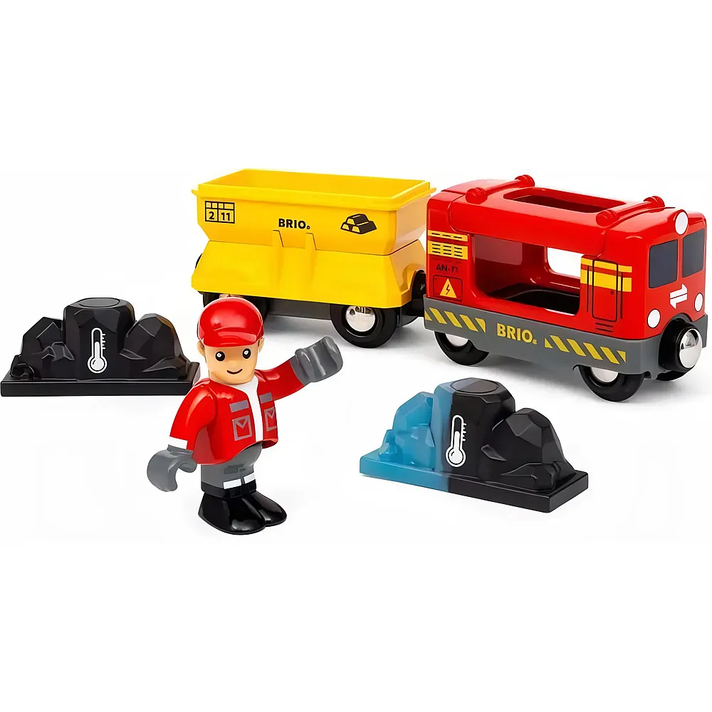 Brio G�terzug mit Farbwechsel-Zubeh�r