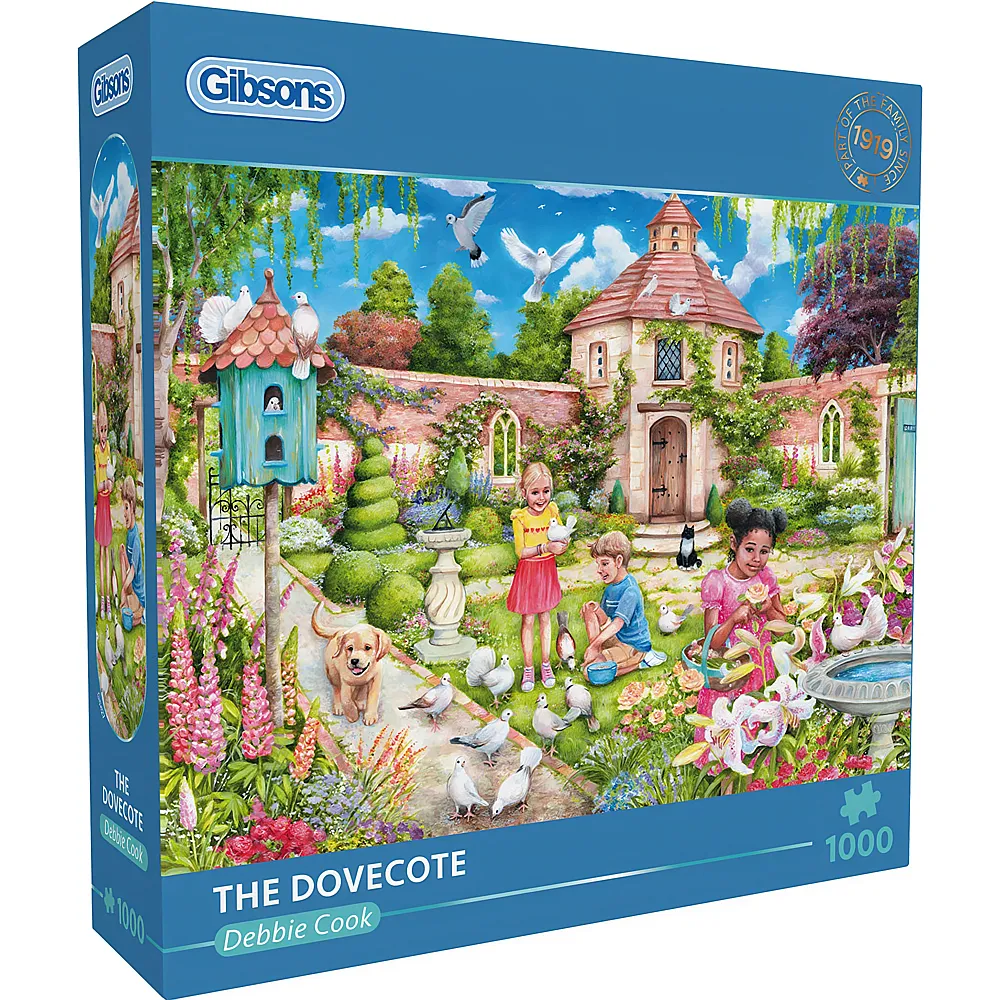 Gibsons Puzzle Debbie Cook Der Taubenschlag - 1000 Teile