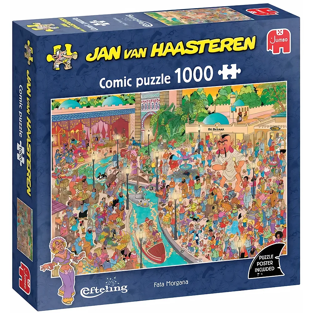 meinspielzeug - Jumbo Puzzle Fata Morgana Efteling 1000Teile | Puzzle 1000 Teile