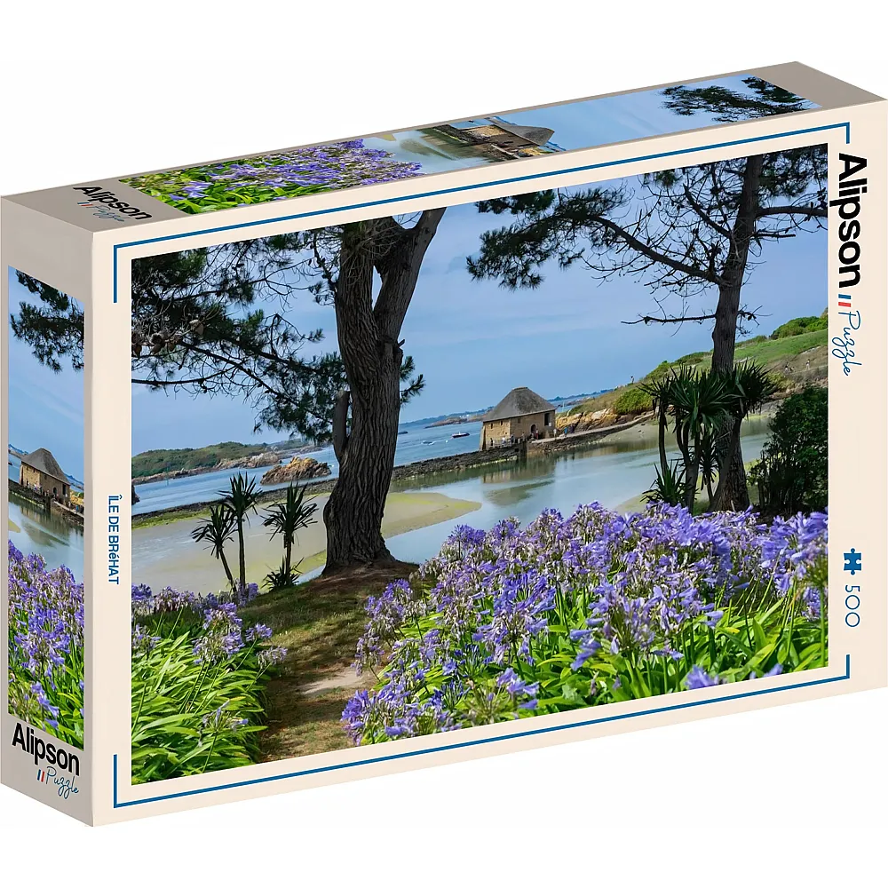 Alipson Puzzle �le de Br�hat - 500 Teile