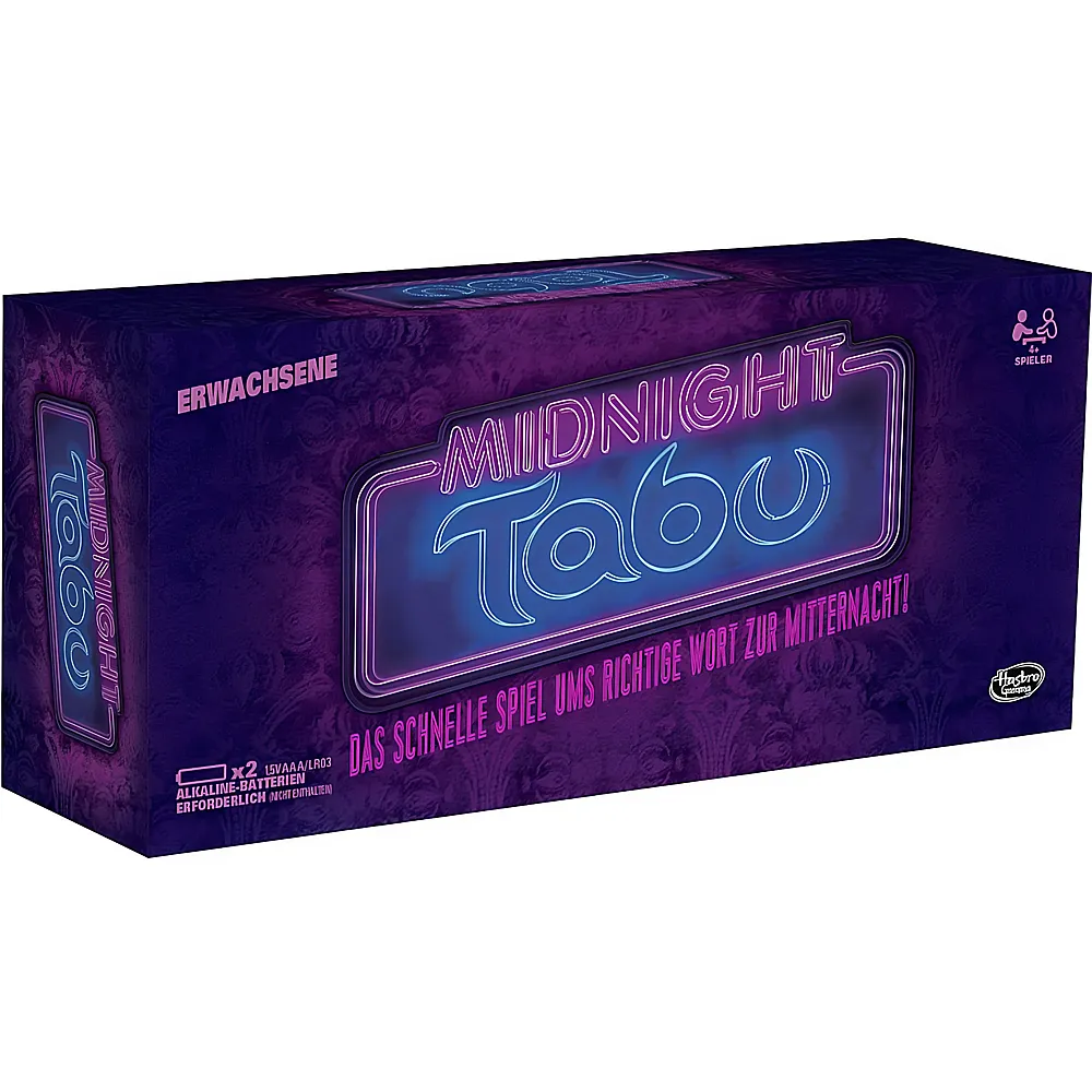 Hasbro Gaming Tabu Mitternacht