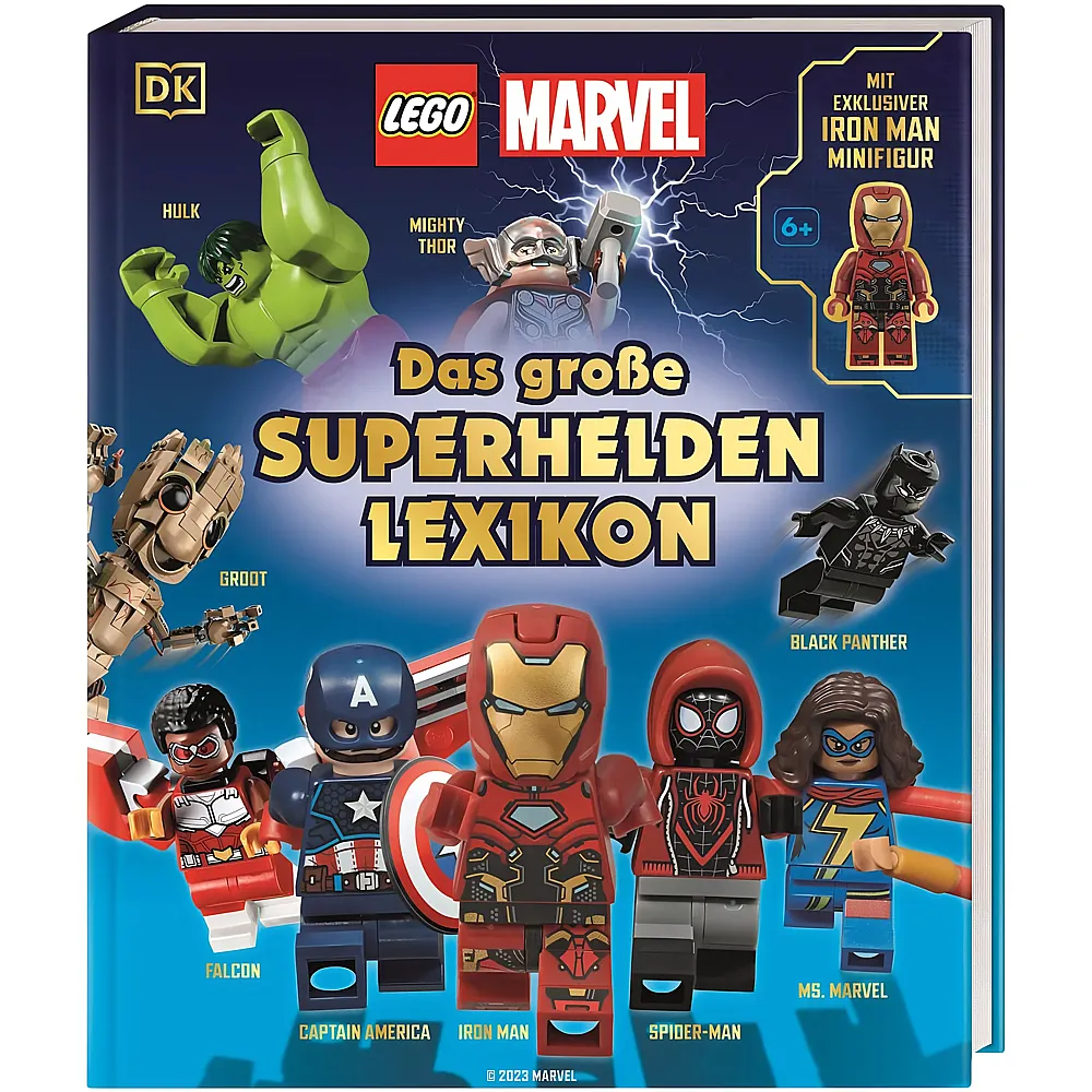 Dorling Kindersley LEGO Marvel Das grosse Superhelden Lexikon