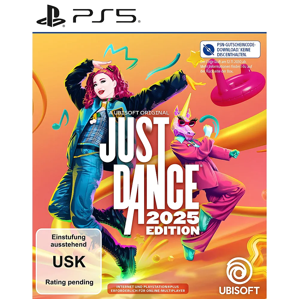 Ubisoft Just Dance 2025 Edition PS5 Code in a Box D