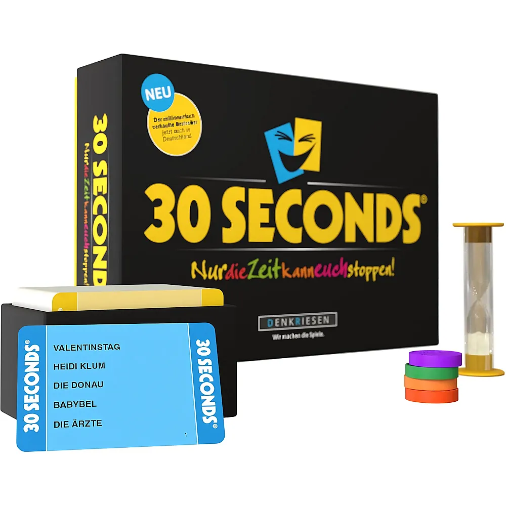 Denkriesen 30 Seconds - Nur die Zeit kann euch stoppen | Partyspiele