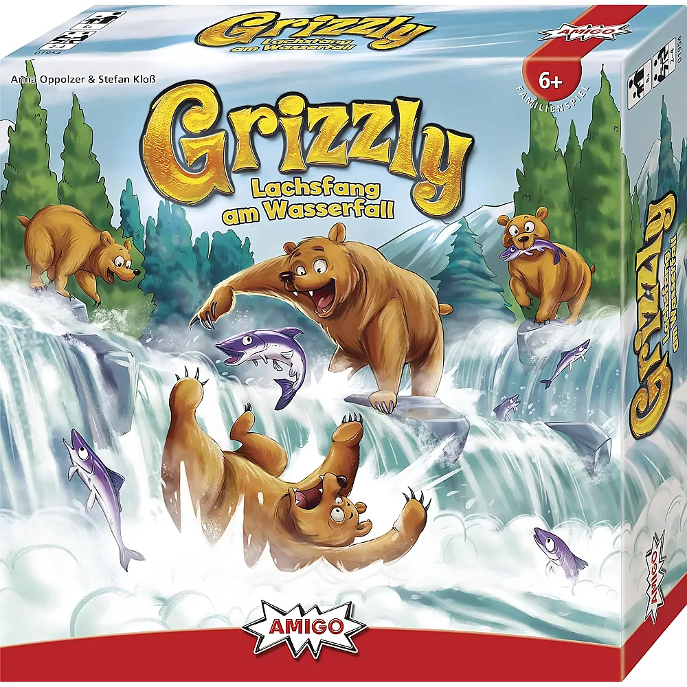 Amigo Spiele Grizzly - Lachsfang am Wasserfall