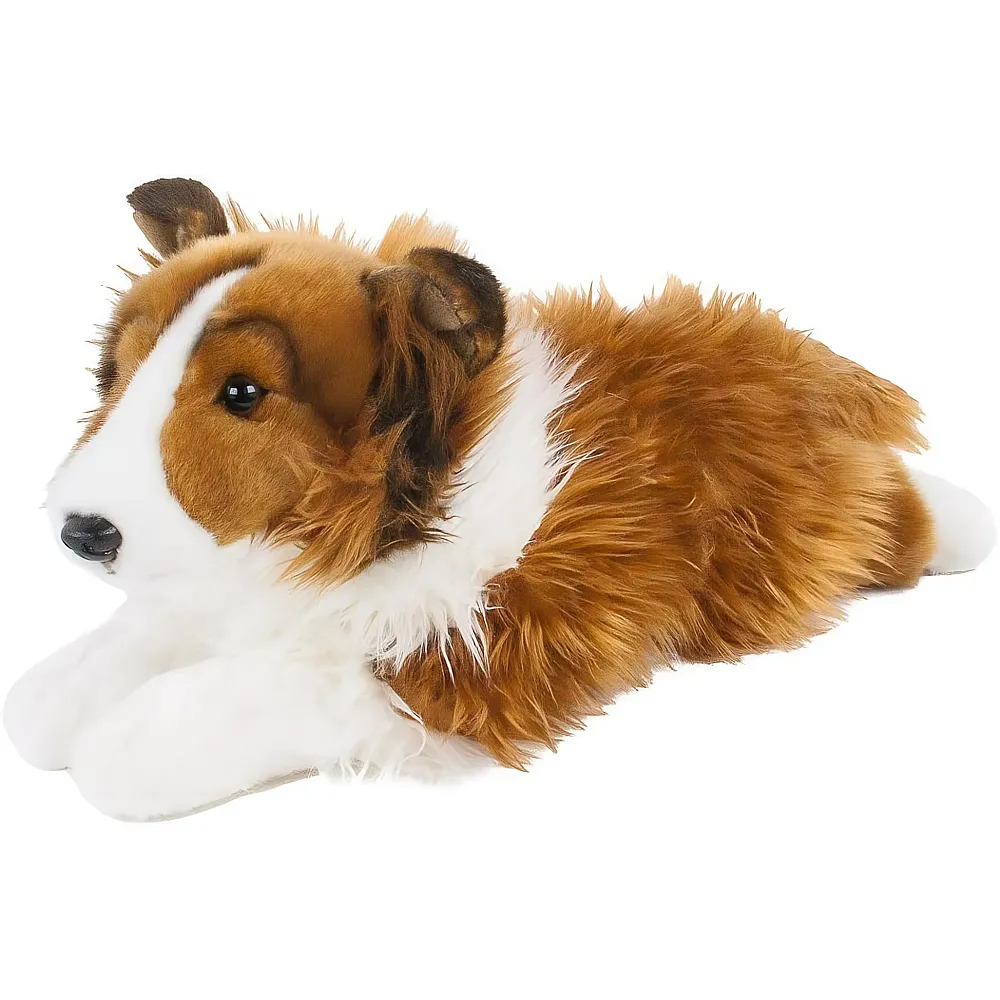 meinspielzeug - Teddys Rothenburg Border Collie liegend - 40 cm | Hunde Pl�sch