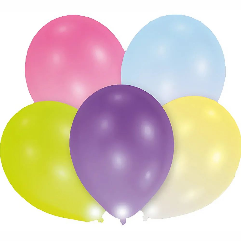 Amscan LED Ballone 5Teile | Kindergeburtstag