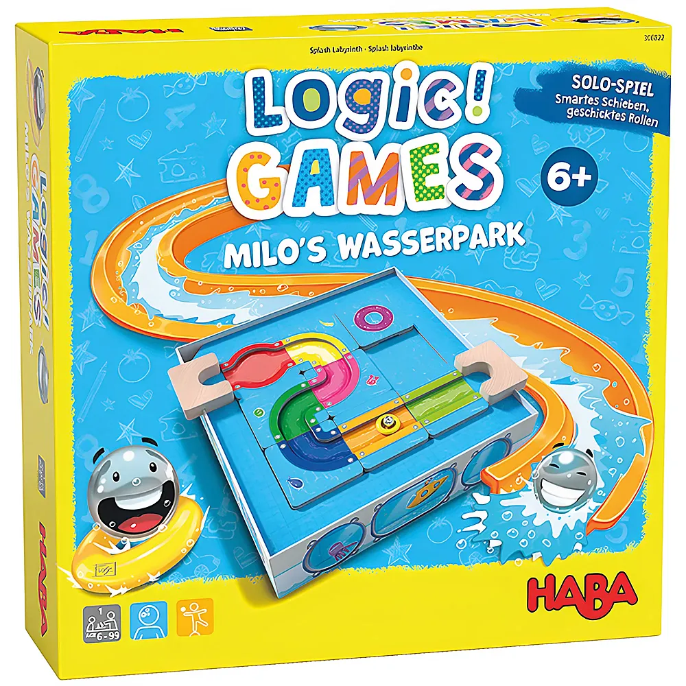 HABA Spiele Logic GAMES - Milo's Wasserpark