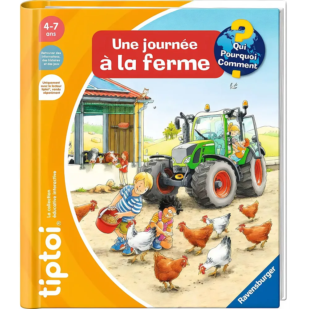 meinspielzeug - Ravensburger tiptoi Une journ�e � la ferme - Franais | tiptoi B�cher