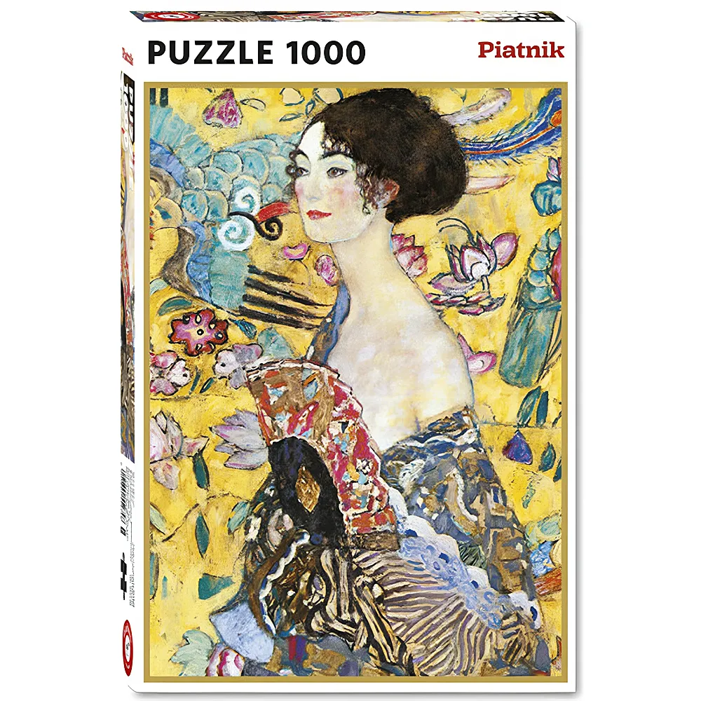 Piatnik Puzzle Klimt - Dame mit Fcher 1000Teile