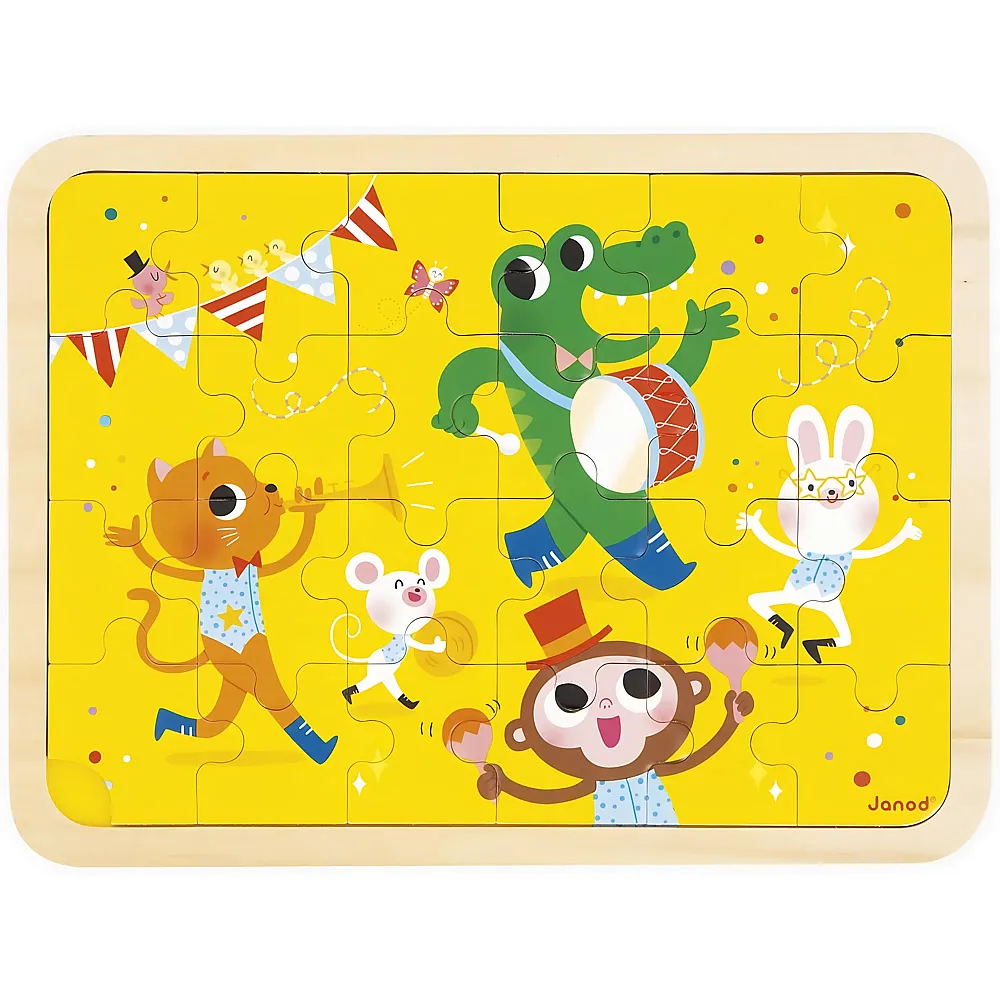 Janod Puzzle die Party FSC - 24 Teile