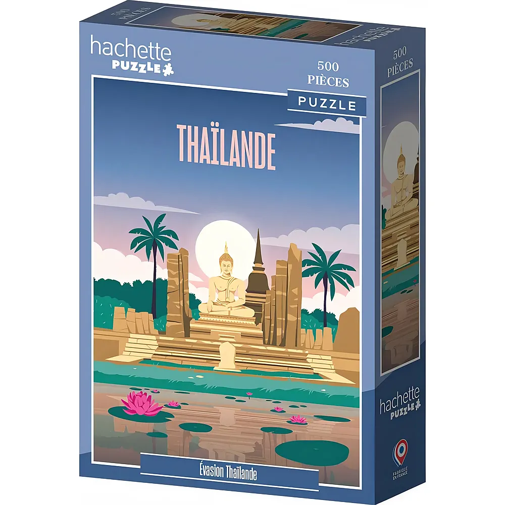 Hachette Puzzle Urlaubstr�ume Thailand 500Teile