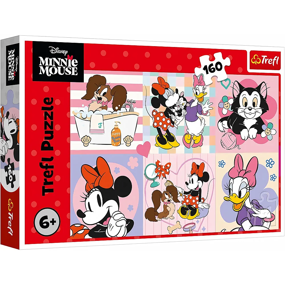 Trefl Puzzle Minnie Mouse Minnies bunter Tag - 160 Teile