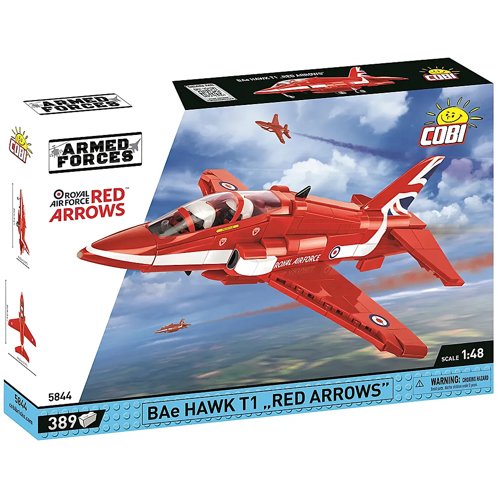 COBI Armed Forces BAe Hawk T1 Red Arrows 5844