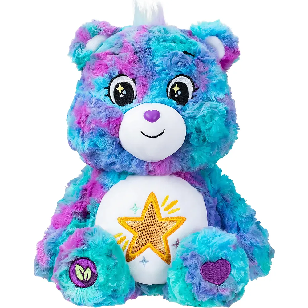 meinspielzeug - Basic Fun Care Bears Good Wishes Bear - 35 cm Gl�cksb�rchis | Lizenzfiguren Pl�sch