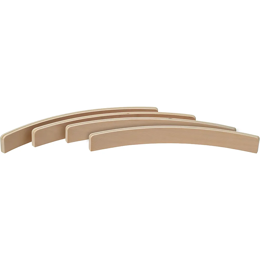 Philos Spielkartenhalter aus Holz - 4er Set - 35 cm