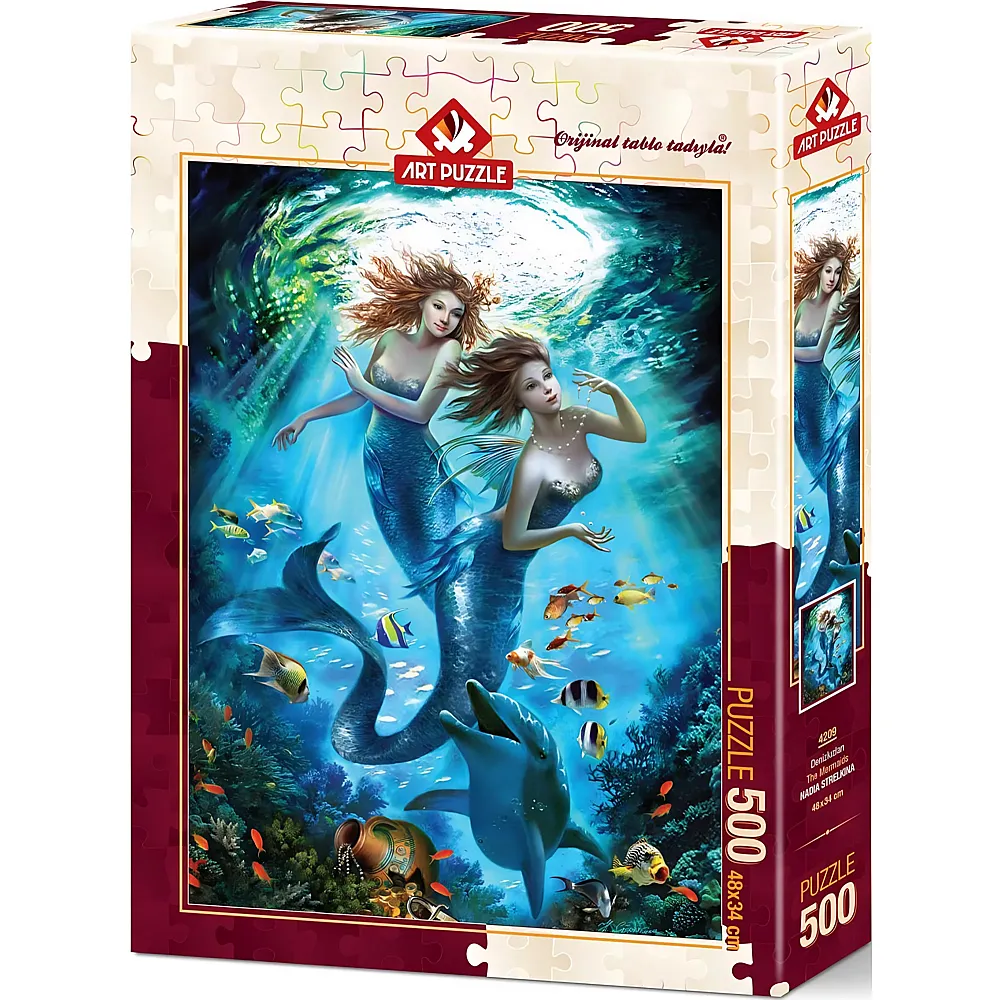 Art Puzzle Meerjungfrauen - 500 Teile